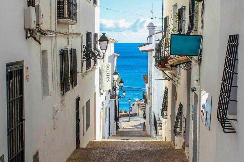 Romance 2 Terraza Con Vistas Al Mar By Vero ألتيا المظهر الخارجي الصورة